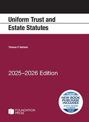Uniform Trust & Estate Stats 25/26 Print Plus RECOMMENDED ONLY